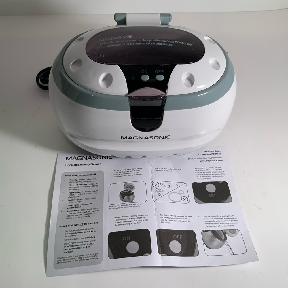 Magnasonic Professional Ultrasonic Jewelry Cleaner